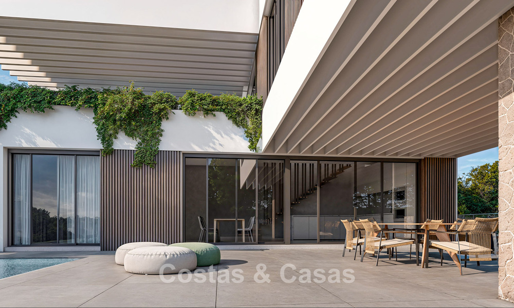Villa au design sophistiqué à vendre, sur le New Golden Mile, entre Marbella et Estepona 781640
