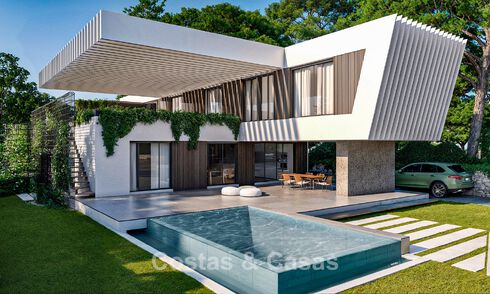Villa au design sophistiqué à vendre, sur le New Golden Mile, entre Marbella et Estepona 781641