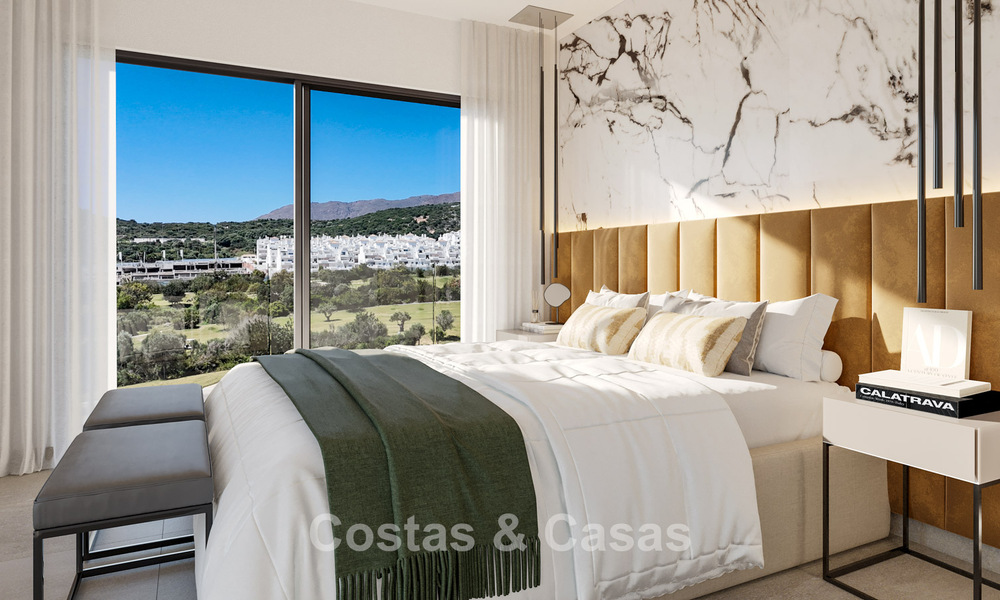 Nouveau sur le marché ! Villas design high-tech à vendre dans un cadre de golf recherché, près du centre d'Estepona 781757