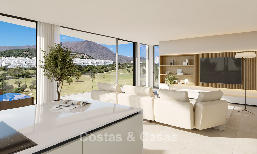 Nouveau sur le marché ! Villas design high-tech à vendre dans un cadre de golf recherché, près du centre d'Estepona 781758