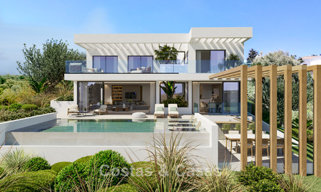Nouveau sur le marché ! Villas design high-tech à vendre dans un cadre de golf recherché, près du centre d'Estepona 781760