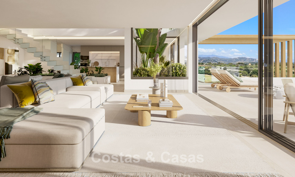 Nouveau sur le marché ! Villas design high-tech à vendre dans un cadre de golf recherché, près du centre d'Estepona 781761