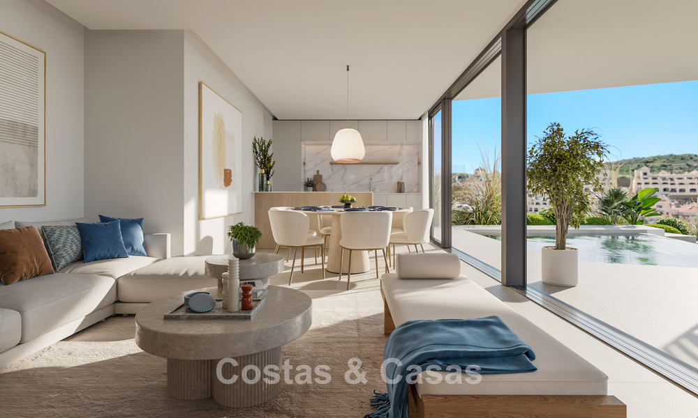 Nouveau sur le marché ! Villas design high-tech à vendre dans un cadre de golf recherché, près du centre d'Estepona 781768