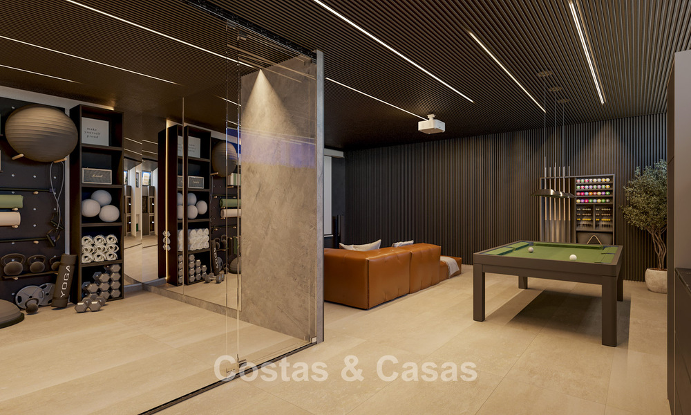 Nouveau sur le marché ! Villas design high-tech à vendre dans un cadre de golf recherché, près du centre d'Estepona 781771