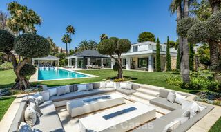 Magnifique villa en première ligne de golf à vendre au cœur de Nueva Andalucia, Marbella 781773 