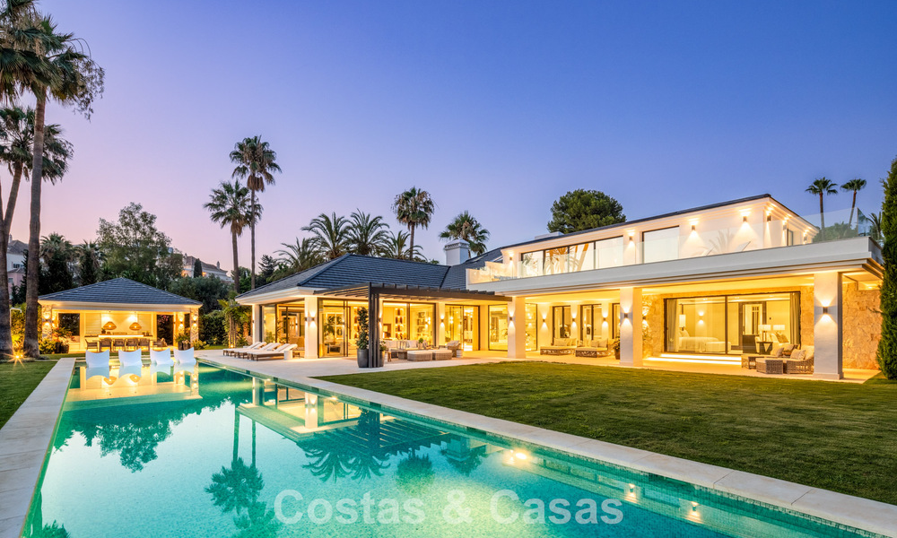 Magnifique villa en première ligne de golf à vendre au cœur de Nueva Andalucia, Marbella 781777
