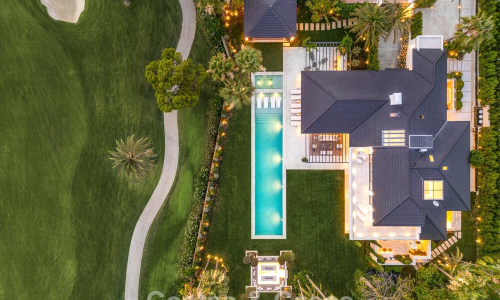 Magnifique villa en première ligne de golf à vendre au cœur de Nueva Andalucia, Marbella 781779