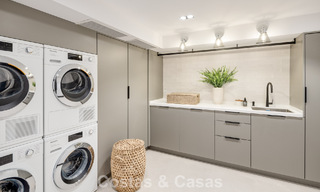 Magnifique villa en première ligne de golf à vendre au cœur de Nueva Andalucia, Marbella 781797 