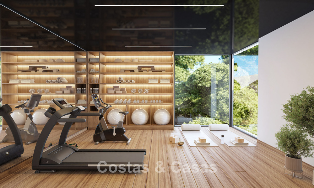 Villa design haut de gamme à la pointe de la technologie avec vue imprenable sur la mer à vendre sur les collines de Marbella - Benahavis 781702