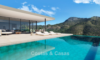 Villa design haut de gamme à la pointe de la technologie avec vue imprenable sur la mer à vendre sur les collines de Marbella - Benahavis 781711 