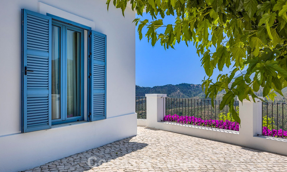 Maison méditerranéenne avec vue imprenable sur la mer à vendre à Benahavis - Marbella 781807