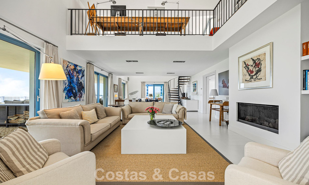 Maison méditerranéenne avec vue imprenable sur la mer à vendre à Benahavis - Marbella 781822