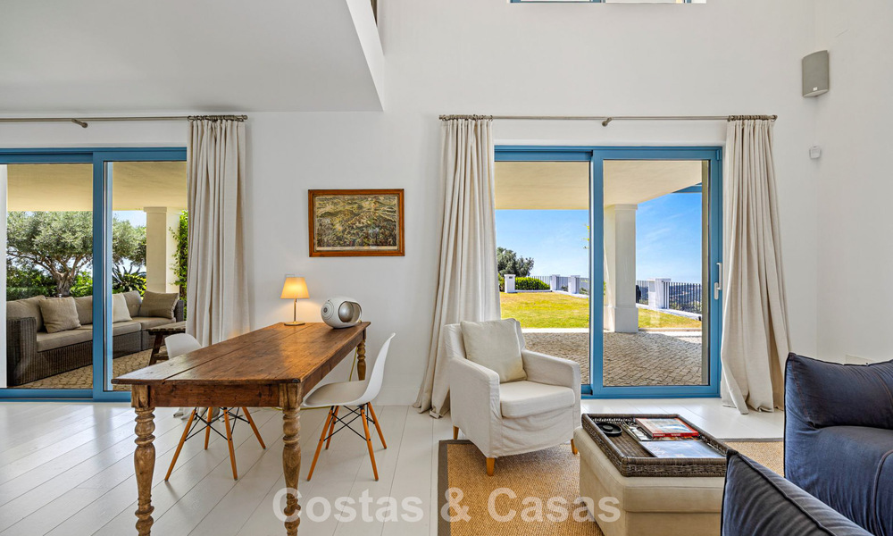 Maison méditerranéenne avec vue imprenable sur la mer à vendre à Benahavis - Marbella 781823