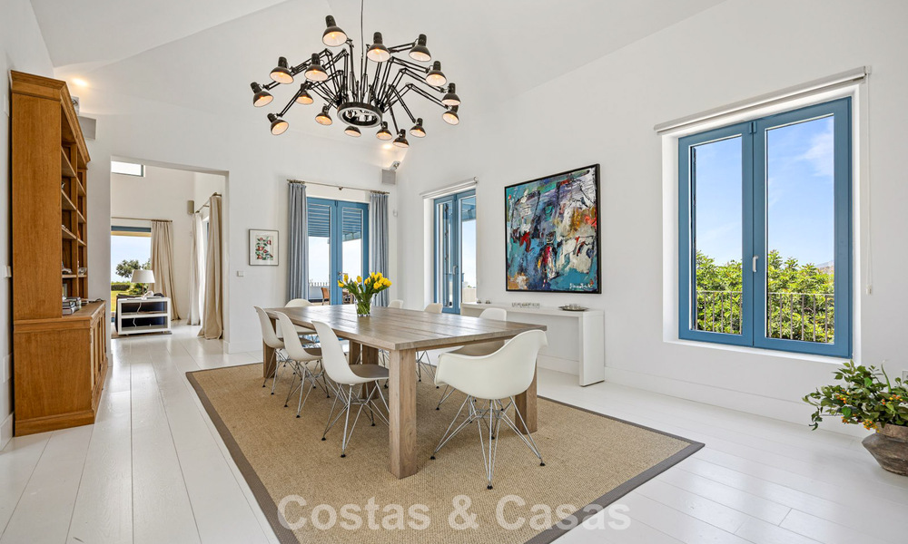 Maison méditerranéenne avec vue imprenable sur la mer à vendre à Benahavis - Marbella 781829