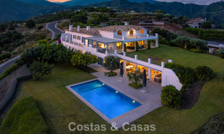 Maison méditerranéenne avec vue imprenable sur la mer à vendre à Benahavis - Marbella 781842 