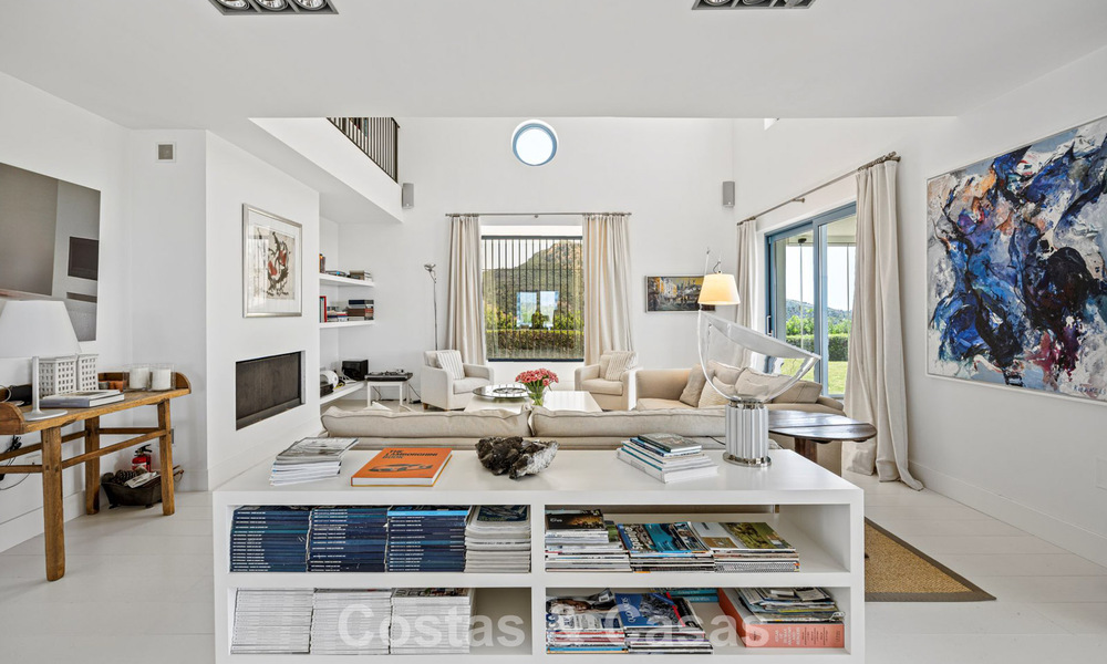 Maison méditerranéenne avec vue imprenable sur la mer à vendre à Benahavis - Marbella 781843