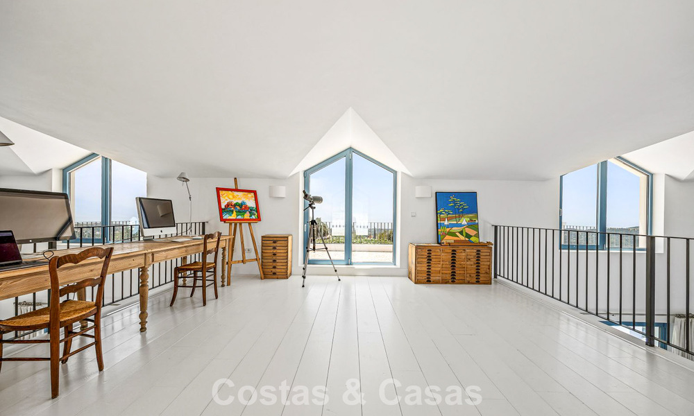 Maison méditerranéenne avec vue imprenable sur la mer à vendre à Benahavis - Marbella 781857