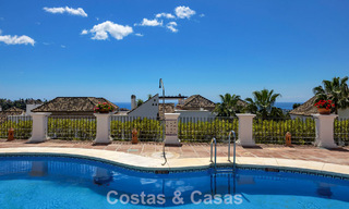 Spacieux appartement de 3 chambres, prêt à emménager, avec vue sur le golf et la mer, à vendre à Benahavis - Marbella 781894 