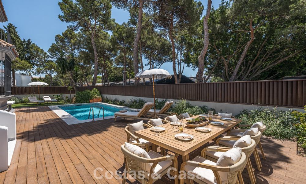Élégante maison familiale à vendre dans la Vallée des Golfs de Nueva Andalucia, Marbella 781865