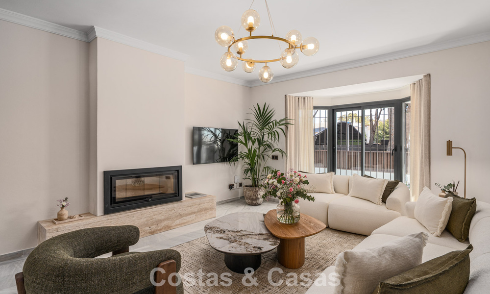 Élégante maison familiale à vendre dans la Vallée des Golfs de Nueva Andalucia, Marbella 781888