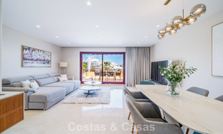 Appartement prêt à emménager avec vue sur la mer à vendre dans une résidence en bord de mer, à quelques pas du centre d'Estepona 782369 