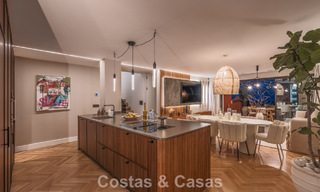 Duplex penthouse prêt à emménager avec vue imprenable sur la mer à vendre à Marbella - Benahavis 782387 