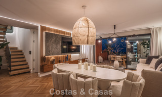 Duplex penthouse prêt à emménager avec vue imprenable sur la mer à vendre à Marbella - Benahavis 782388 