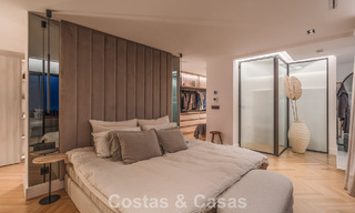 Duplex penthouse prêt à emménager avec vue imprenable sur la mer à vendre à Marbella - Benahavis 782391 