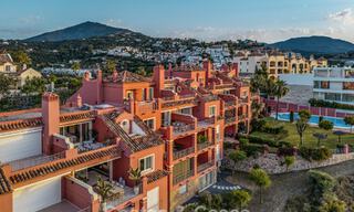 Duplex penthouse prêt à emménager avec vue imprenable sur la mer à vendre à Marbella - Benahavis 782392 
