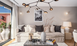 Duplex penthouse prêt à emménager avec vue imprenable sur la mer à vendre à Marbella - Benahavis 782397 