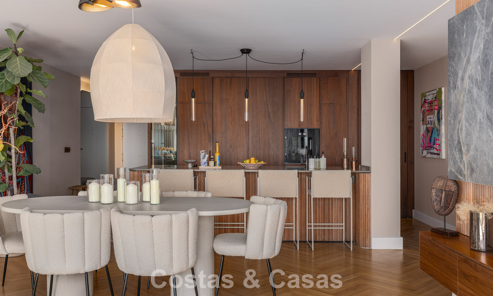 Duplex penthouse prêt à emménager avec vue imprenable sur la mer à vendre à Marbella - Benahavis 782400