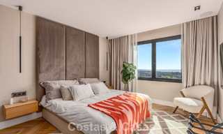 Duplex penthouse prêt à emménager avec vue imprenable sur la mer à vendre à Marbella - Benahavis 782407 