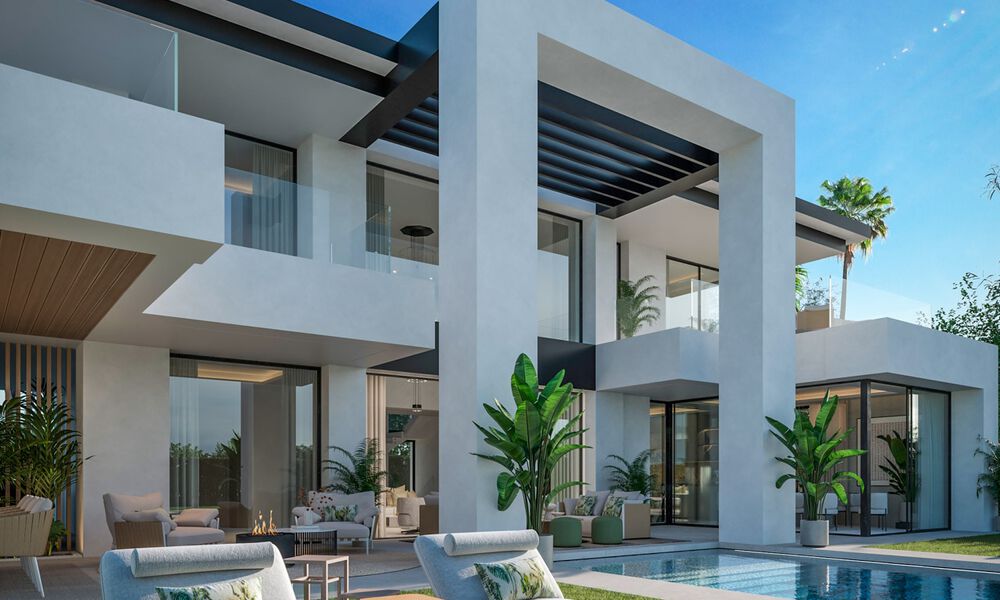Lancement. 15 villas de luxe avant-gardistes à vendre sur le New Golden Mile, entre Marbella et Estepona 782044
