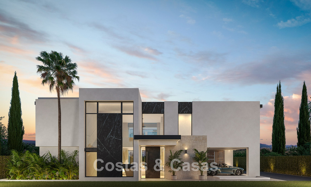 Lancement. 15 villas de luxe avant-gardistes à vendre sur le New Golden Mile, entre Marbella et Estepona 782077