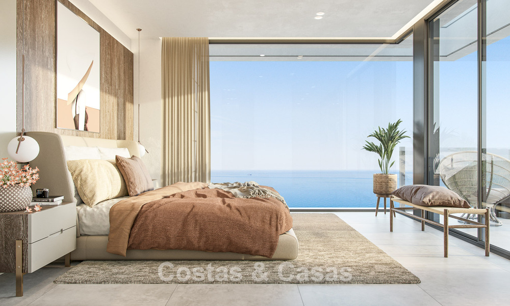 Villa neuve haut de gamme avec vue mer à vendre dans un écrin de verdure à l'est du centre-ville de Malaga 782539