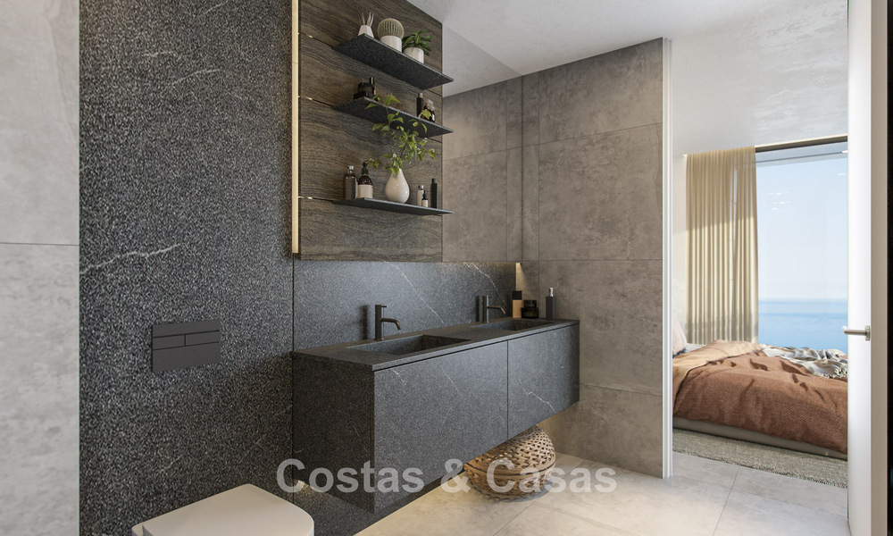 Villa neuve haut de gamme avec vue mer à vendre dans un écrin de verdure à l'est du centre-ville de Malaga 782540