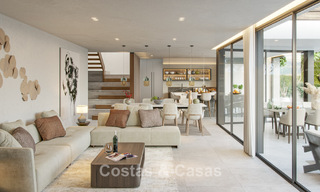 Villa neuve haut de gamme avec vue mer à vendre dans un écrin de verdure à l'est du centre-ville de Malaga 782542 