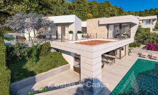 Villa neuve sophistiquée avec vue mer à vendre dans une nouvelle résidence fermée à l'est de Malaga 782561 