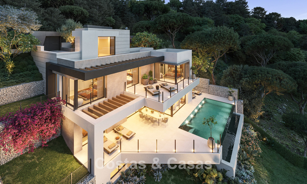 Superbe villa neuve à vendre avec vue imprenable sur la mer, située à l'est de Malaga 782584