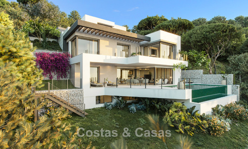 Superbe villa neuve à vendre avec vue imprenable sur la mer, située à l'est de Malaga 782586