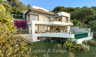 Superbe villa neuve à vendre avec vue imprenable sur la mer, située à l'est de Malaga 782586 