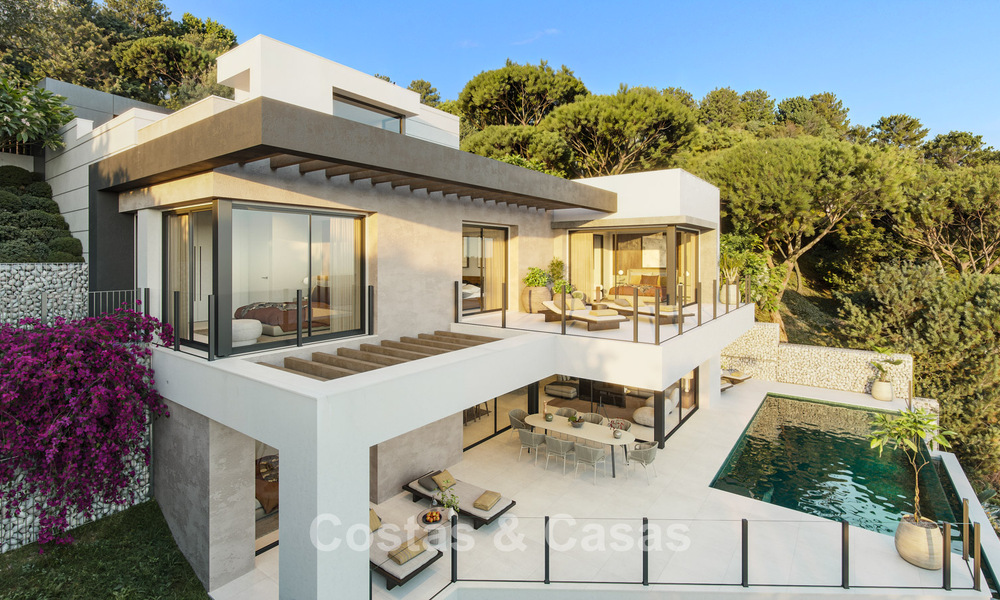 Superbe villa neuve à vendre avec vue imprenable sur la mer, située à l'est de Malaga 782587