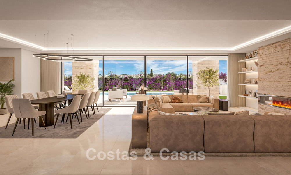 Villas neuves à vendre à quelques pas d'un fantastique club-house sur le New Golden Mile, entre Marbella et Estepona 781983