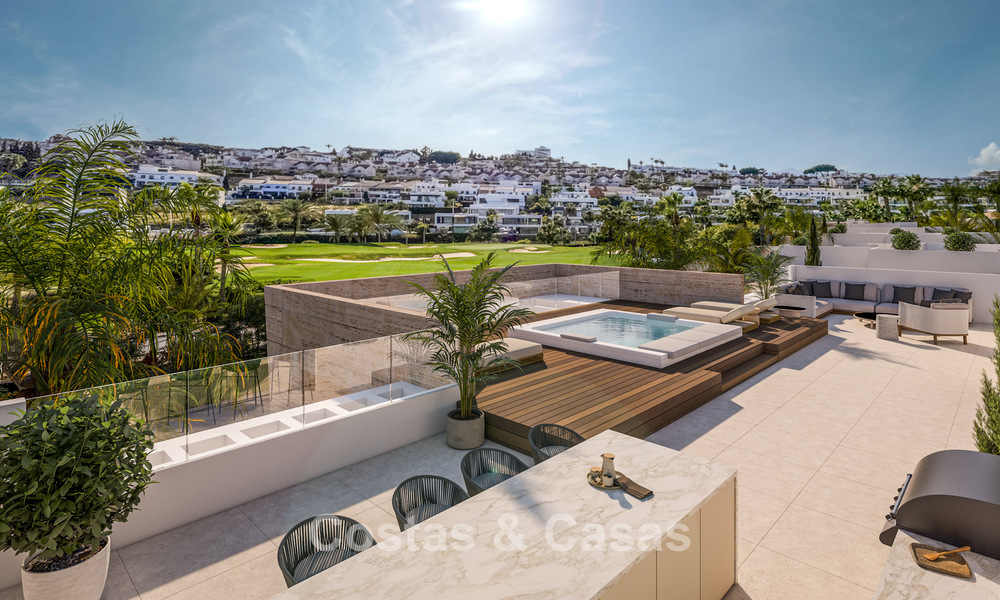 Villas neuves à vendre à quelques pas d'un fantastique club-house sur le New Golden Mile, entre Marbella et Estepona 781985