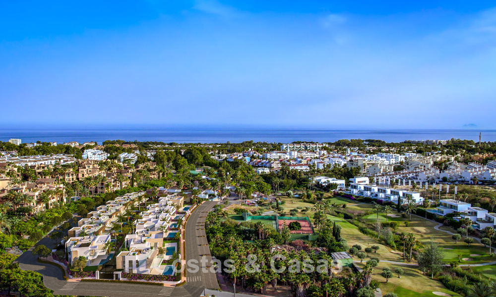 Villas neuves à vendre à quelques pas d'un fantastique club-house sur le New Golden Mile, entre Marbella et Estepona 781997