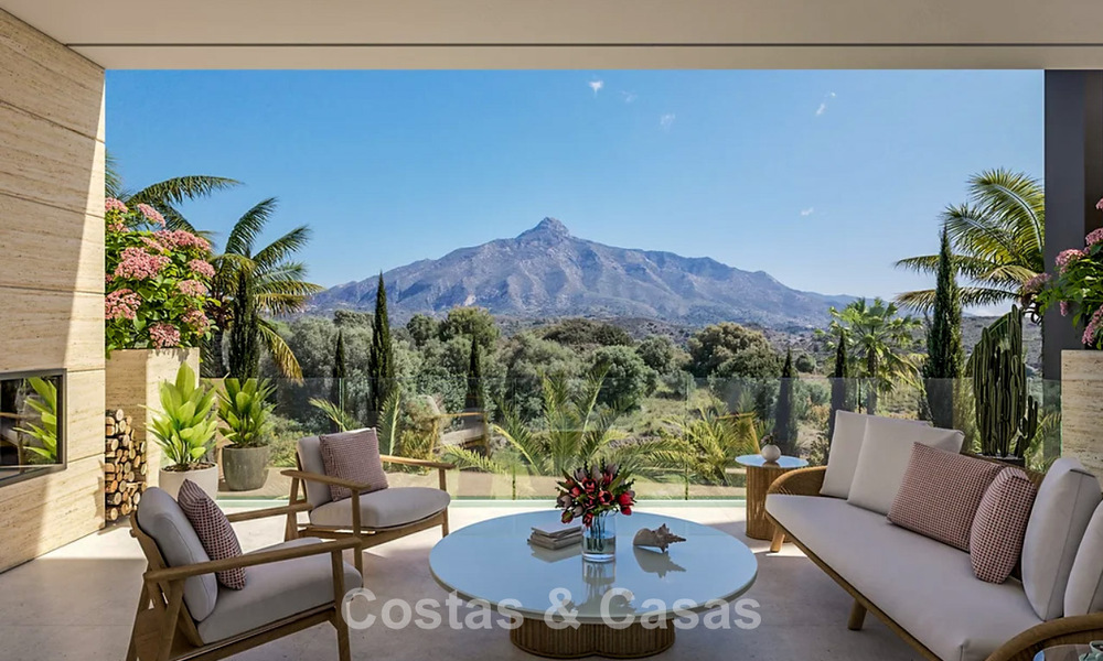 Lancement! Appartements neufs et élégants à vendre dans la Vallée du Golf de Nueva Andalucia, Marbella 782133