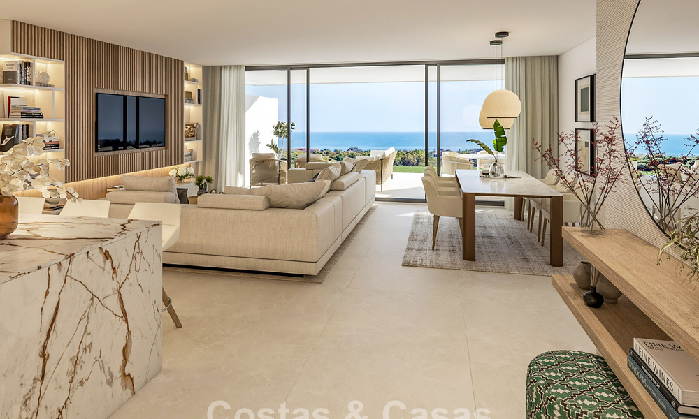 Lancement! Appartements neufs et élégants à vendre dans la Vallée du Golf de Nueva Andalucia, Marbella 782137