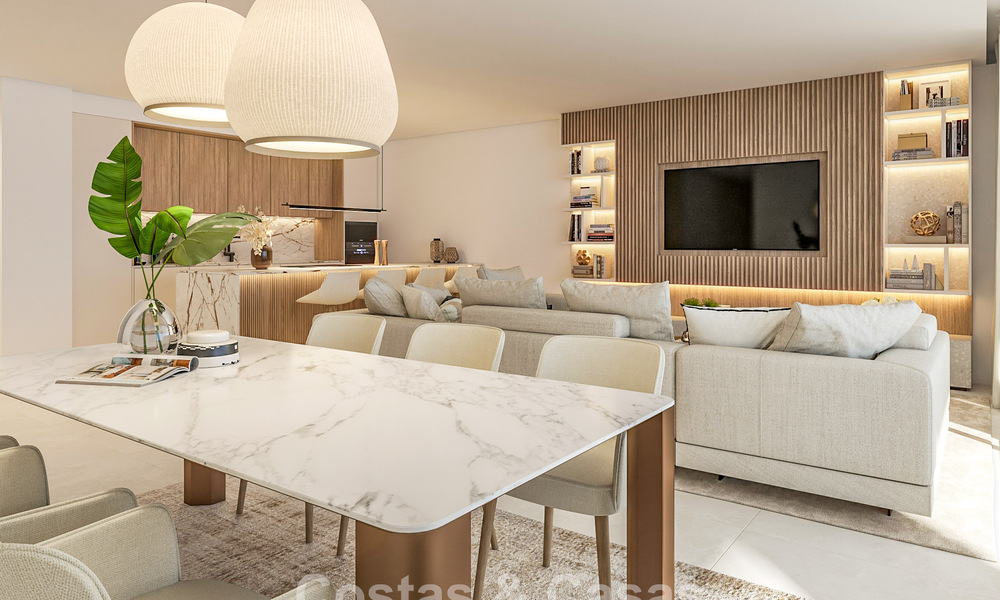 Lancement! Appartements neufs et élégants à vendre dans la Vallée du Golf de Nueva Andalucia, Marbella 782138