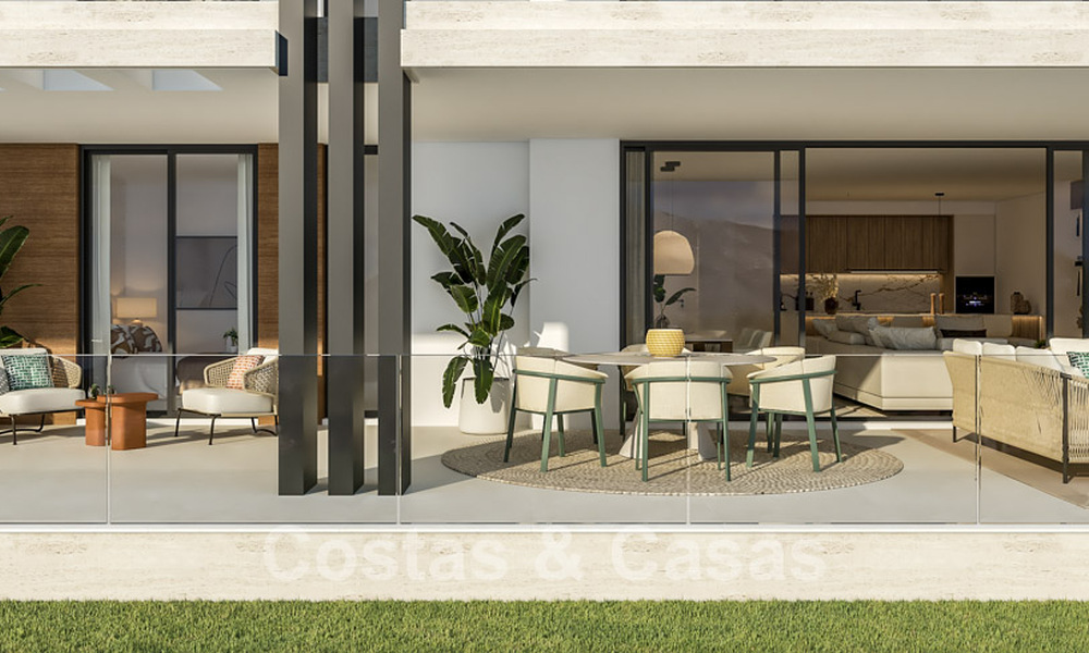 Lancement! Appartements neufs et élégants à vendre dans la Vallée du Golf de Nueva Andalucia, Marbella 782142