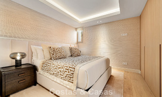 Villa de luxe, prête à emménager et élégamment rénovée, à vendre au cœur de la Vallée des Golfs de Nueva Andalucia, Marbella 783186 